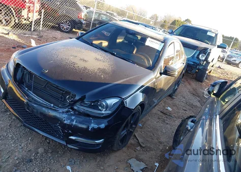 2012 Mercedes-Benz C 250 Sport from USA, damaged, VIN WDDGF4HB3CR218403